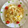 hotmailer's cooksnap of when they made 簡単で美味しい白菜のミルクパスタ.