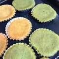 まいきーと's cooksnap of when they made ＨМでギフト用♡抹茶マドレーヌ.