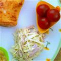 ミッキーメープル's cooksnap of when they made キャベツと魚肉ソーセージのサラダ.