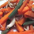 かざぴー's cooksnap of when they made いんげんと人参のレモン醤油和え.