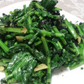 なすときゅうり's cooksnap of when they made かきなの海苔炒め.