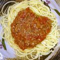 ☆☆marko☆☆'s cooksnap of when they made 我が家のミートソーススパゲッティ.
