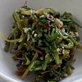ぞうきりんぞう's cooksnap of when they made 春☆せりの胡麻胡桃和え☆.