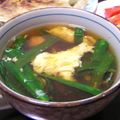 komomoもも's cooksnap of when they made 簡単で美味しい♡和風にら玉スープ.