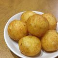 mocoるー's cooksnap of when they made お弁当にも☆ころころじゃがいもフライ.