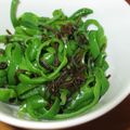 daikanon's cooksnap of when they made 簡単、美味しい☆ピーマンの塩昆布和え.