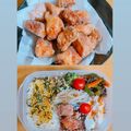 柴犬のお顔☆'s cooksnap of when they made おつまみ・お弁当に♡ひとくち秋鮭ザンギ.