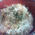 9時から男's cooksnap of when they made のせるだけ☆あっという間のしらす丼.