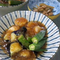 さみろー's cooksnap of when they made 揚げ出し長いもとナスのみぞれあん.