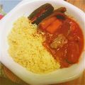 mizuwater's cooksnap of when they made ラム肉のトマト煮込み　クスクス添え.