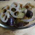 さばを's cooksnap of when they made あっ！という間に！れんこんとナスの中華風.