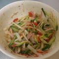 yuhsaku's cooksnap of when they made 簡単♪きゅうり☆かにかまゴマ酢和え.