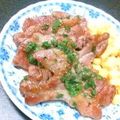 あざらしの赤ちゃん's cooksnap of when they made 手作りネギ塩ダレのお肉.