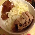 Puarani1's cooksnap of when they made 豚キャベツ丼.