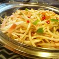 mmameco's cooksnap of when they made 簡単☆もやしでペペロンチーノ.