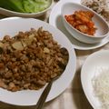 mamechibi's cooksnap of when they made ひき肉納豆包んでビールぅ～（パパレシピ）.