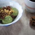 ＊Ricco＊'s cooksnap of when they made 豆腐よもぎ団子.