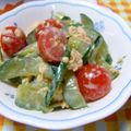 ジョンリークッカー's cooksnap of when they made きゅうりの醤油マヨサラダ✿.