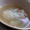 MiHo30's cooksnap of when they made 丸ごと！新玉ねぎスープ♪.