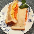 プルンバゴ's cooksnap of when they made ☆ゆで卵のポケットサンドトースト☆.