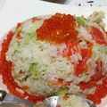 Tomoriann's cooksnap of when they made スモークサーモンとイクラの海鮮親子丼.