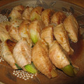 machi5111's cooksnap of when they made ☆豚肉巻き巻き玉ねぎのしょうが焼き.