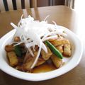 もえどんはは's cooksnap of when they made 長いも、鶏肉の炒め物.