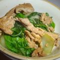 ✿オカピ✿'s cooksnap of when they made しろなと豚肉のポン酢炒め.