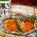 mali＠ju's cooksnap of when they made 鮭ときのこのホイル焼き♡簡単.