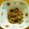 にじいろリンゴ's cooksnap of when they made 豚肉としめじのダシダしょう油.