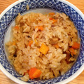 keiko529's cooksnap of when they made 角煮の煮汁で炊き込みご飯♪.