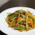 creo's cooksnap of when they made じゃこと千切り野菜の梅ポン炒め。.