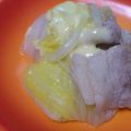 たえpon's cooksnap of when they made 白菜と豚バラの重ね煮～チーズのせ～.