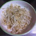 獣神ライガー's cooksnap of when they made もやしのナムル☆せあらナムル.