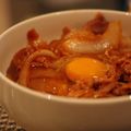 negipo's cooksnap of when they made ビックリ丼.