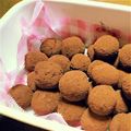 甘菜＊'s cooksnap of when they made バレンタイン❤簡単！生チョコ？トリュフ.
