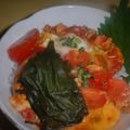 Jock's cooksnap of when they made 超簡単！トマトどんぶり.