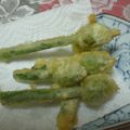 まみんちよ's cooksnap of when they made ◎　春♪　✾ネギ坊主✾の天ぷら～◎.