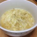新米中年ママ's cooksnap of when they made ふんわり卵スープ.