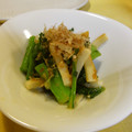 chisa☆☆'s cooksnap of when they made 菜の花の洋風おひたしハニーマスタード和え.
