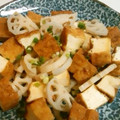むっひー's cooksnap of when they made 蓮根と厚揚げのすごだれ炒め.