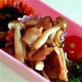 ☆☆ぱんだーまん☆☆'s cooksnap of when they made ベーコンしめじ×バターしょうゆ.