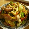 ヤッチャンキッチン's cooksnap of when they made レタスとトマトのコンソメ炒め.