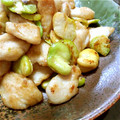 miyabi★'s cooksnap of when they made 鶏と空豆のマヨ炒め.