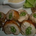 しずくしずくしずく's cooksnap of when they made 鶏のアスパラ巻き☆とろろソース.
