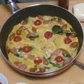 眞子＃10's cooksnap of when they made 野菜たっぷり♪簡単スパニッシュオムレツ☆.
