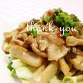 ✿ユカリーナ✿'s cooksnap of when they made 叩きレンコンと豚肉のオイマヨ炒め.