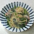サーフブレイド's cooksnap of when they made ほうれん草ベーコン醤油パスタ.