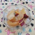 ﾁｲﾁｬﾝﾏﾏ's cooksnap of when they made リンゴとスウィートポテトのシナモン煮.
