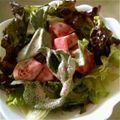 takamone's cooksnap of when they made アイスプラントとトマトのごまマヨネーズ.